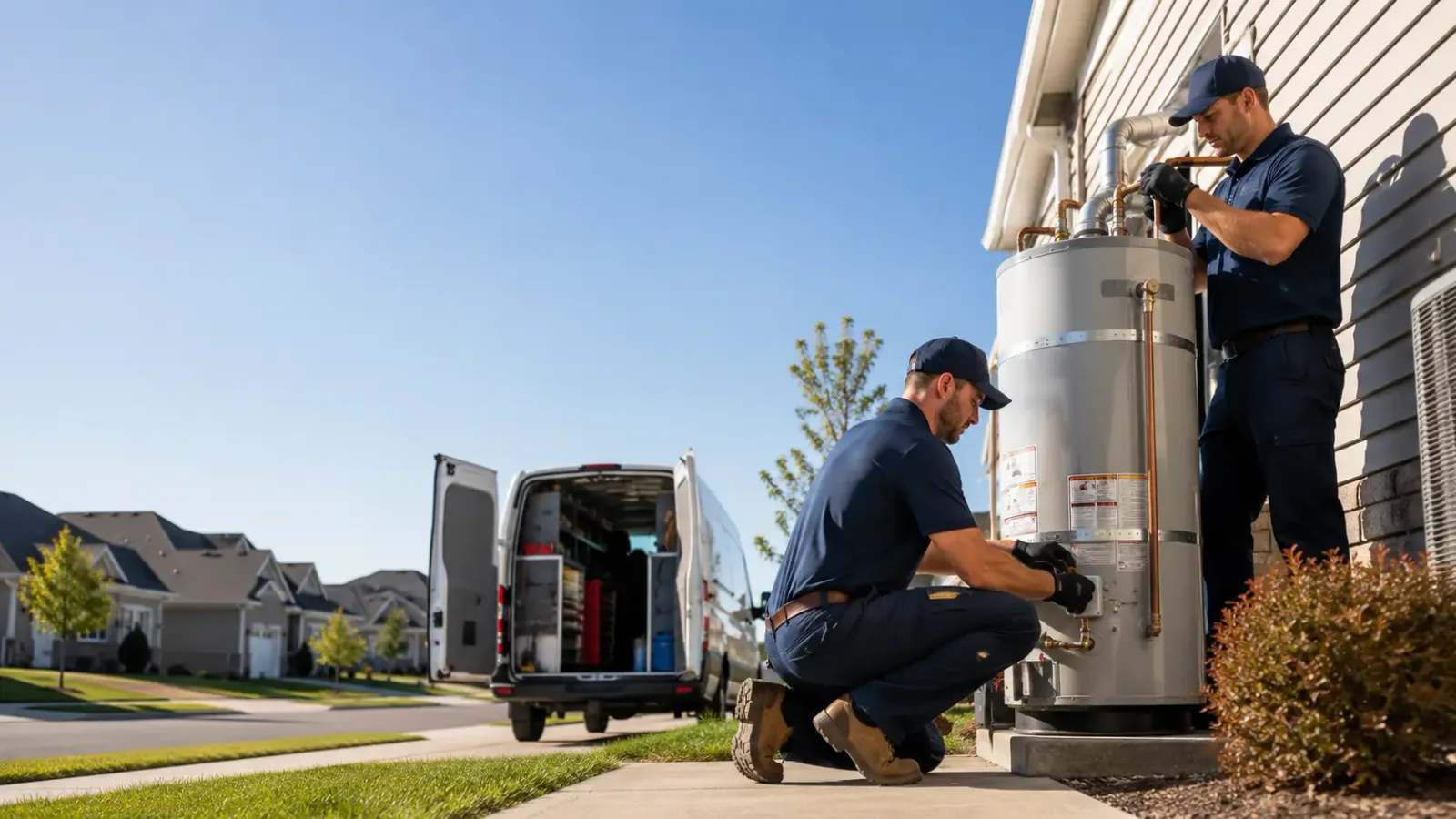 Water Heater Installation in South Heart, ND